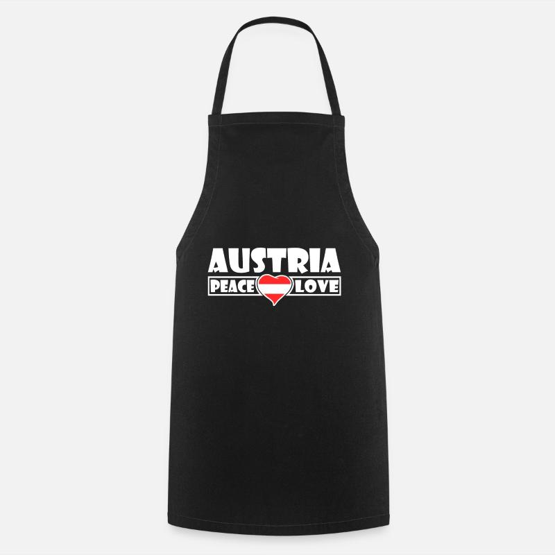 Autriche - Autriche - Tablier de cuisine - noir
