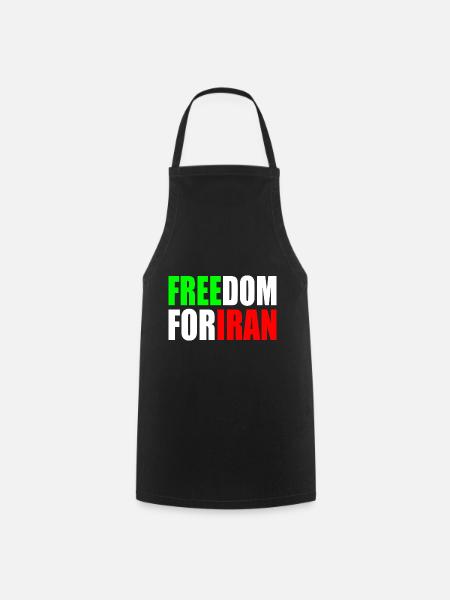 Freedom for iran - Kochschürze - Schwarz