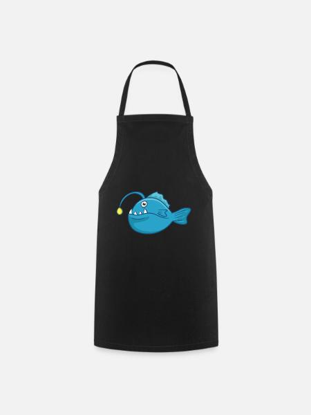 Gros poisson d’eau profonde - Förkläde - svart