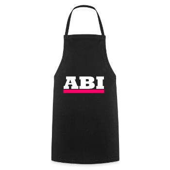 Abi - Motiv zum personalisieren - Kochschürze - Schwarz - Vorne - AI Model Male 185 dark (185cm)