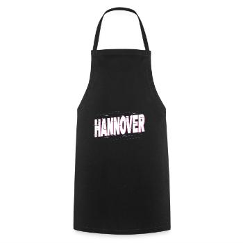 Hannover Germany City Font Home Love - Cooking Apron - black - Front - AI Model Male 185 dark (185cm)