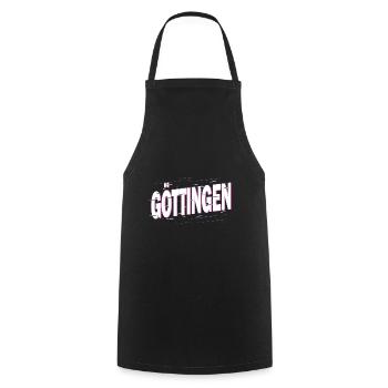 Göttingen Germany City Font Home Love - Cooking Apron - black - Front - AI Model Male 185 dark (185cm)