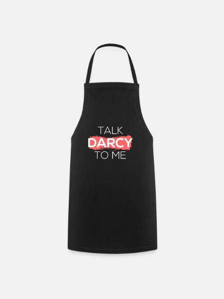 Parle-moi Darcy I - Tablier de cuisine - noir