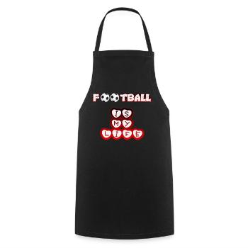 Football Football Football Football Football - Tablier de cuisine - noir - Devant - AI Model Male 185 dark (185cm)
