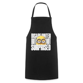 Minions Kevin Disappointed But Not Surprised - Cooking Apron - black - Front - AI Model Male 185 dark (185cm)