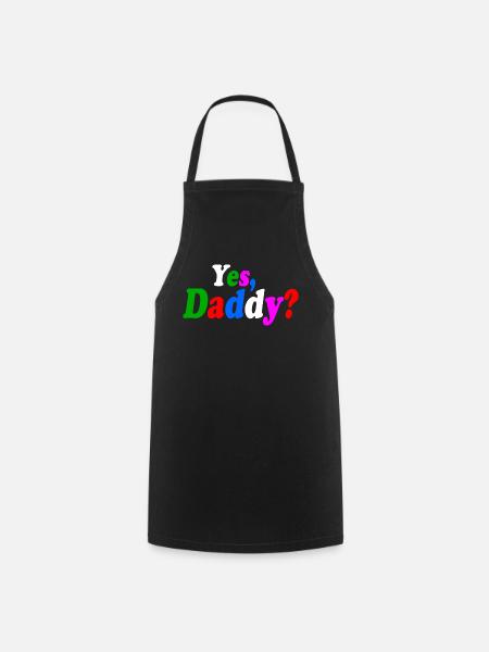 Yes daddy - Kochschürze - Schwarz