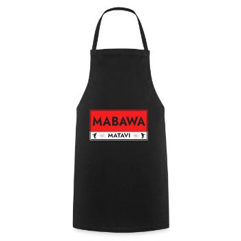 Mayotte - Cooking Apron - black - Front - AI Model Male 185 dark (185cm)
