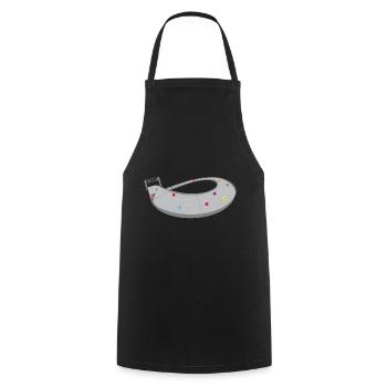 MARBLE RUN - Cooking Apron - black - Front - AI Model Male 185 dark (185cm)