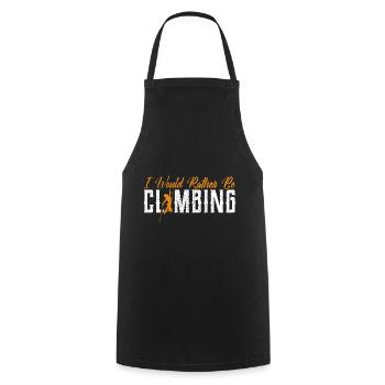 Varappe - Tablier de cuisine - noir - Devant - AI Model Male 185 dark (185cm)