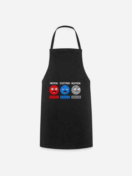 Chimie - Tablier de cuisine - noir