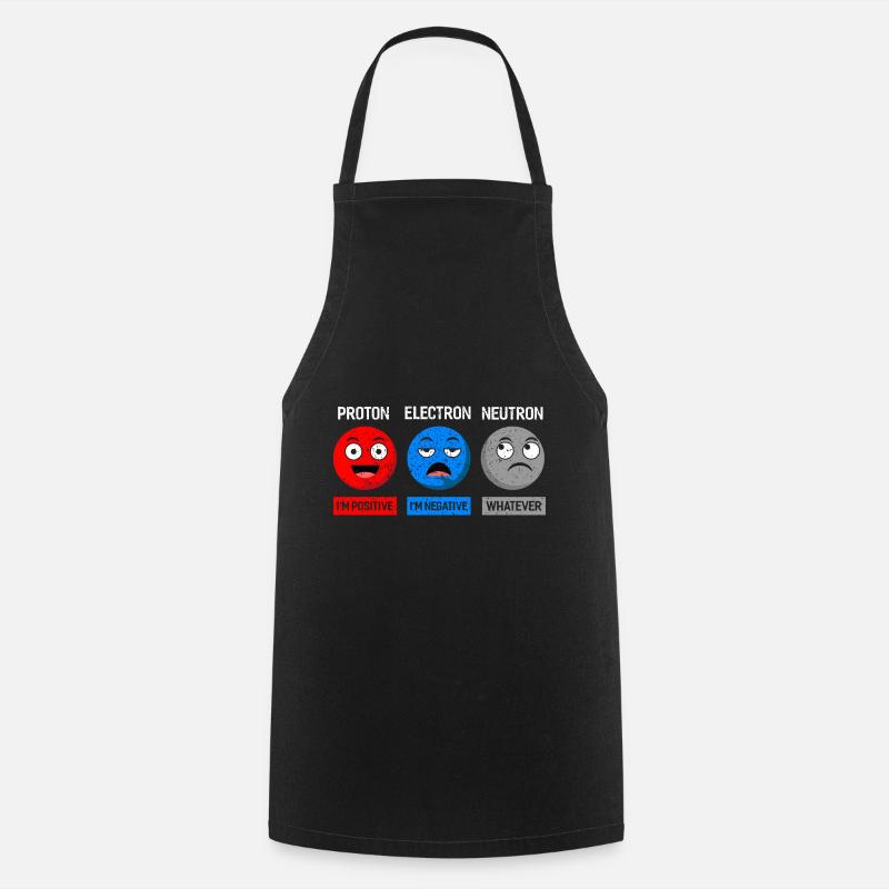 Chimie - Tablier de cuisine - noir