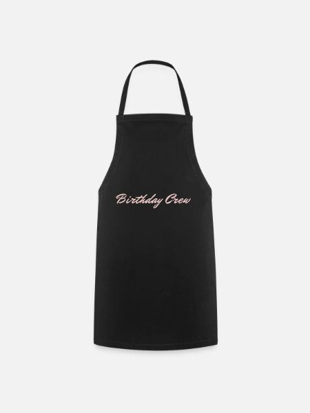 Équipe d’anniversaire - Tablier de cuisine - noir