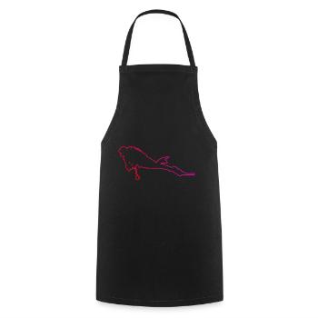 Tauchen Scuba Tauchen Diver Plongée sous-marine - Tablier de cuisine - noir - Devant - AI Model Male 185 dark (185cm)
