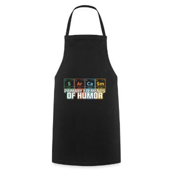 Science University Smart Mathematics T-Shirt - Cooking Apron - black - Front - AI Model Male 185 dark (185cm)