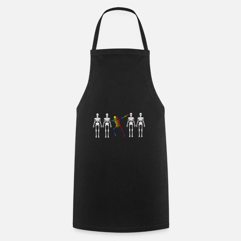 Gay Pride Dab - Cooking Apron - black