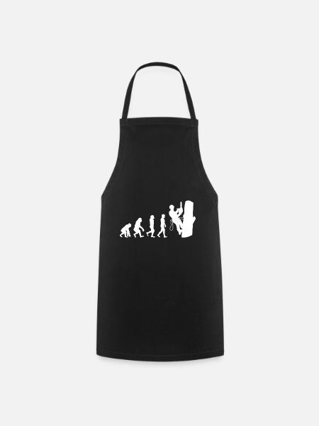 Arborist Tree Climber Climbing Trimmer Evolution - Cooking Apron - black