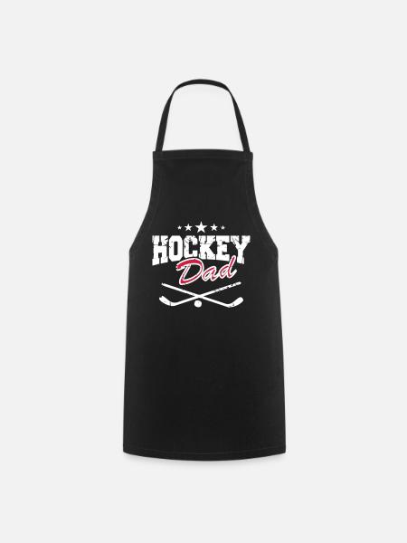 Hockey Dad - Kochschürze - Schwarz