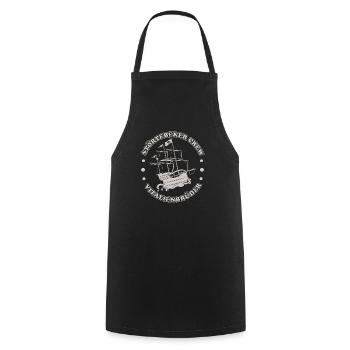 Stoertebeker Crew Vitalienbrüder Hamburg gift - Cooking Apron - black - Front - AI Model Male 185 dark (185cm)