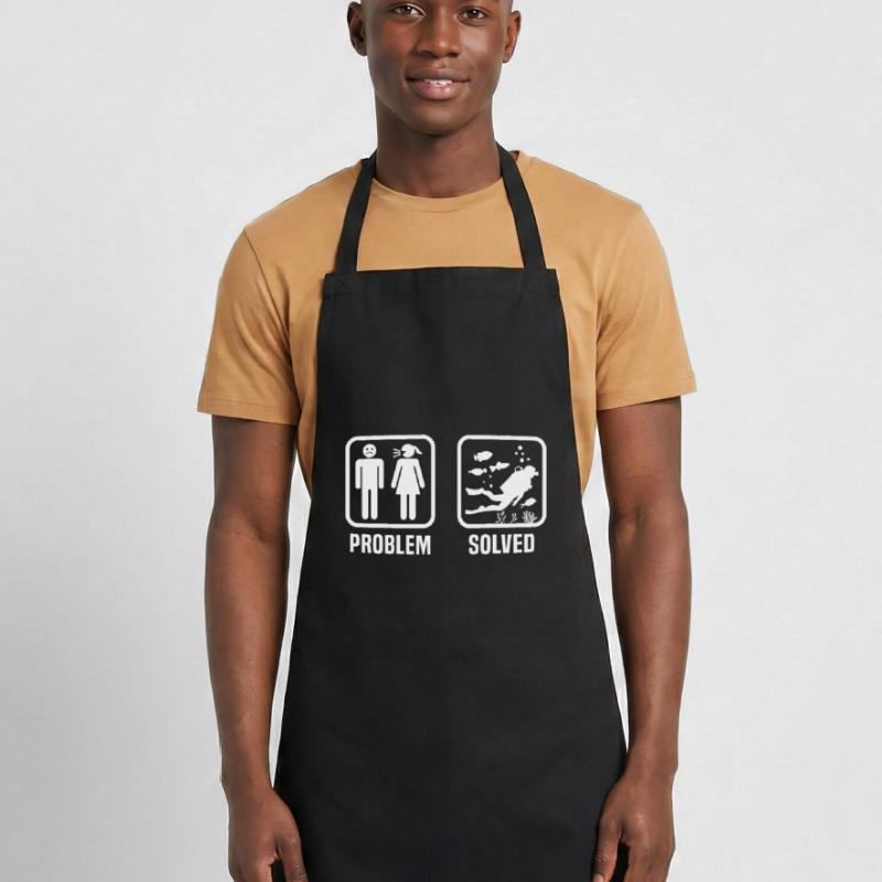 problem solution go diving Cooking Apron
