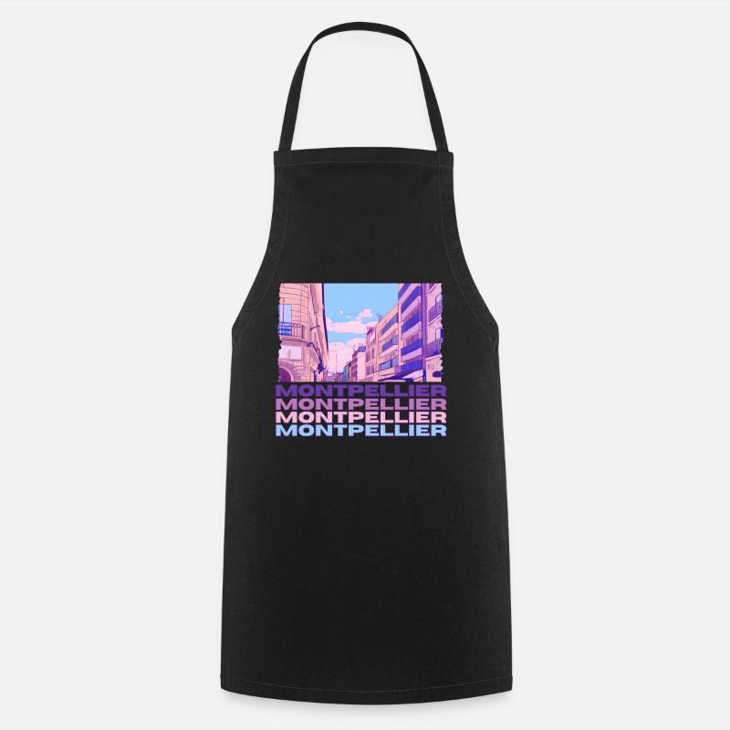 Montpellier - Cooking Apron - black
