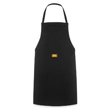 UBahn Line Munich U5 Gift Transport Public Transport - Cooking Apron - black - Front - AI Model Male 185 dark (185cm)