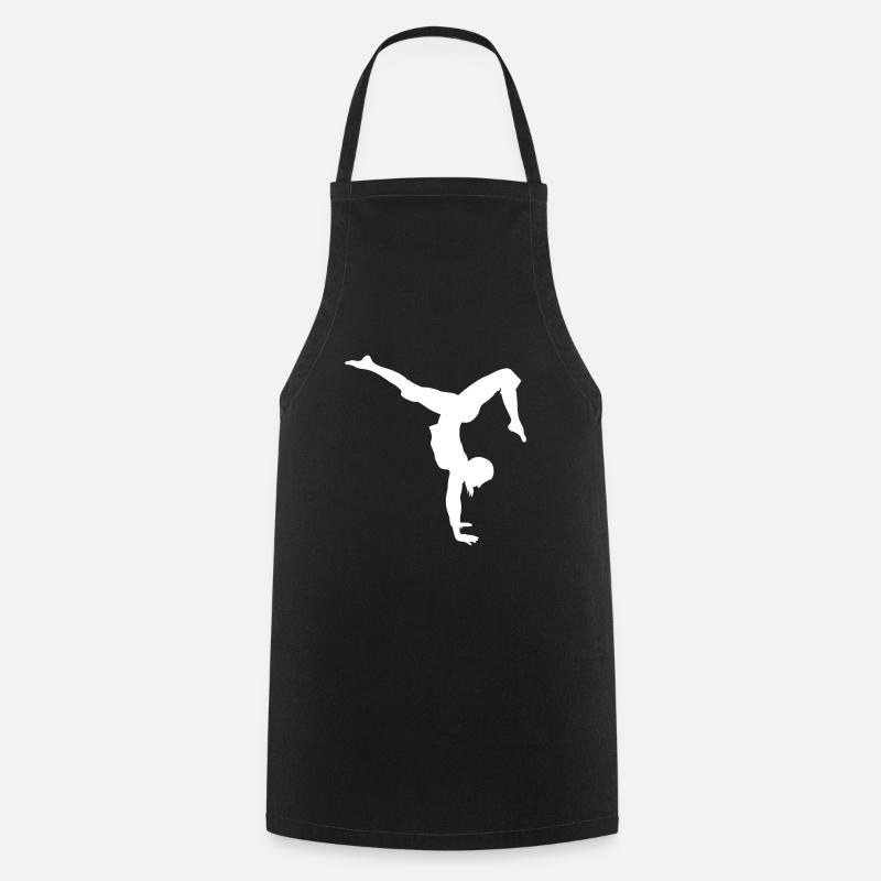 Gymnastics dancer - Cooking Apron - black
