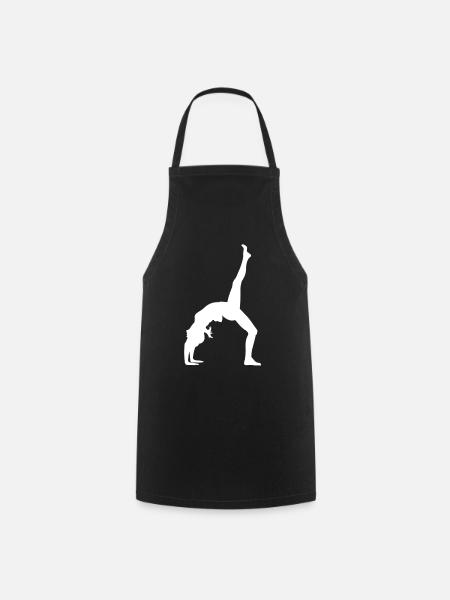 Danseur de gymnastique - Tablier de cuisine - noir