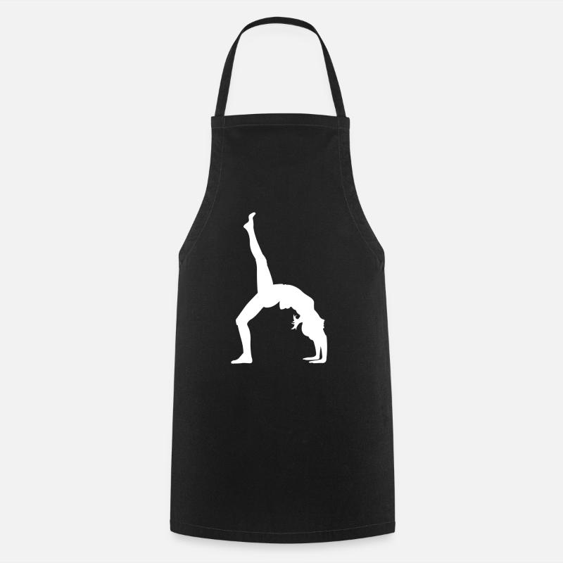 Gymnastics dancer - Cooking Apron - black