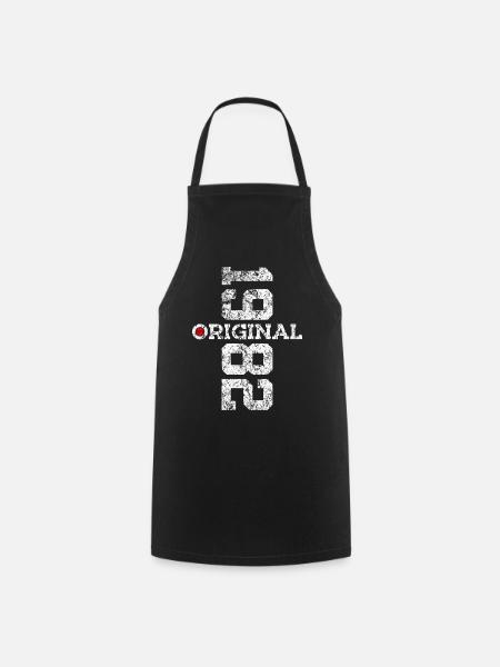 44TH BIRTHDAY ORIGINAL 1982 - Cooking Apron - black