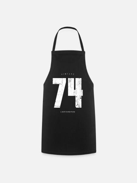Vintage 74 Limited Edition - Cooking Apron - black