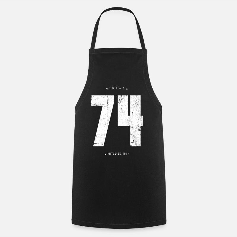 Vintage 74 Limited Edition - Cooking Apron - black