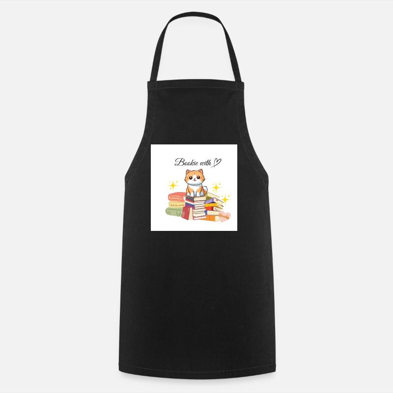 Bookmaker avec du cœur - Tablier de cuisine - noir