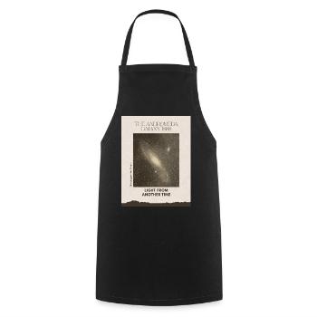 Andromeda Galaxy Vintage - Kochschürze - Schwarz - Vorne - AI Model Male 185 dark (185cm)