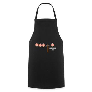 Coder Software Développeur - Tablier de cuisine - noir - Devant - AI Model Male 185 dark (185cm)