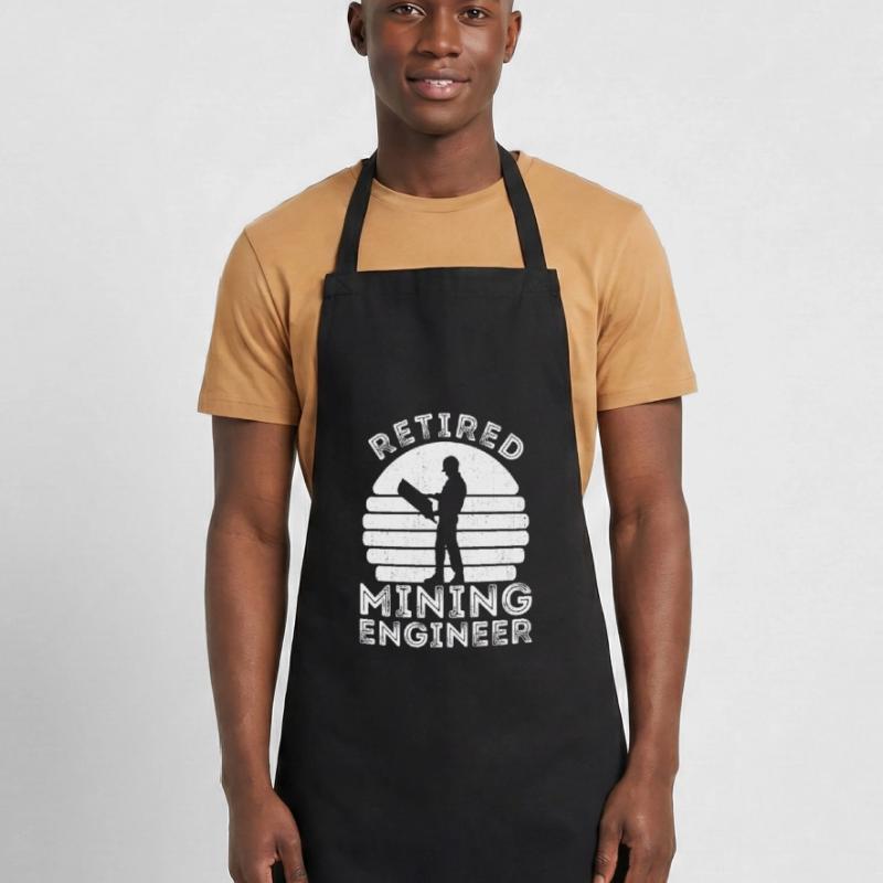 Retired Engineer Mining Engineer Cooking Apron