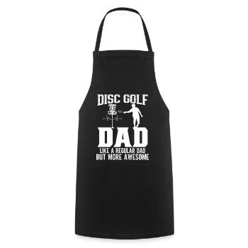 Frisbee Player Disc Golf Frisbee Competition - Tablier de cuisine - noir - Devant - AI Model Male 185 dark (185cm)