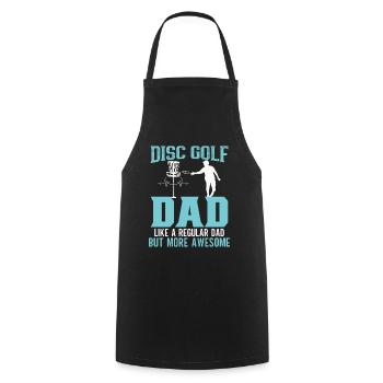 Frisbee Player Disc Golf Frisbee Competition - Tablier de cuisine - noir - Devant - AI Model Male 185 dark (185cm)