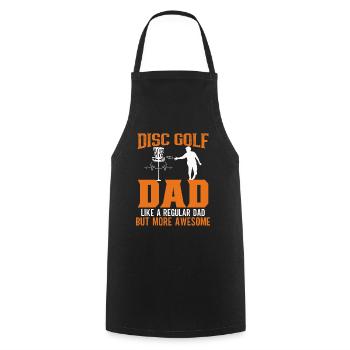 Frisbee Player Disc Golf Frisbee Competition - Tablier de cuisine - noir - Devant - AI Model Male 185 dark (185cm)