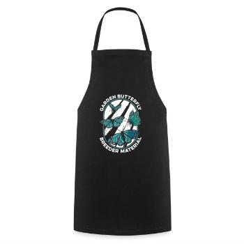 Amateur gardener garden Monarch - Cooking Apron - black - Front - AI Model Male 185 dark (185cm)
