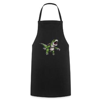 Parachutisme intérieur Indoor Fallschirmspringen - Tablier de cuisine - noir - Devant - AI Model Male 185 dark (185cm)