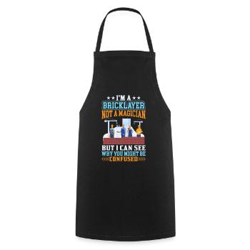 Mason Mason Mas - Cooking Apron - black - Front - AI Model Male 185 dark (185cm)