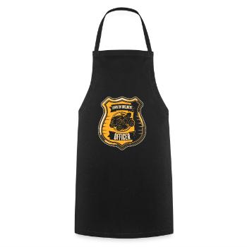 Home Gardener Garden Lawn Horticultural Father - Cooking Apron - black - Front - AI Model Male 185 dark (185cm)