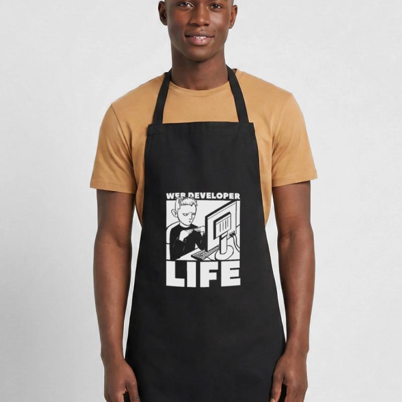 Web Developer Web Developer Life Cooking Apron