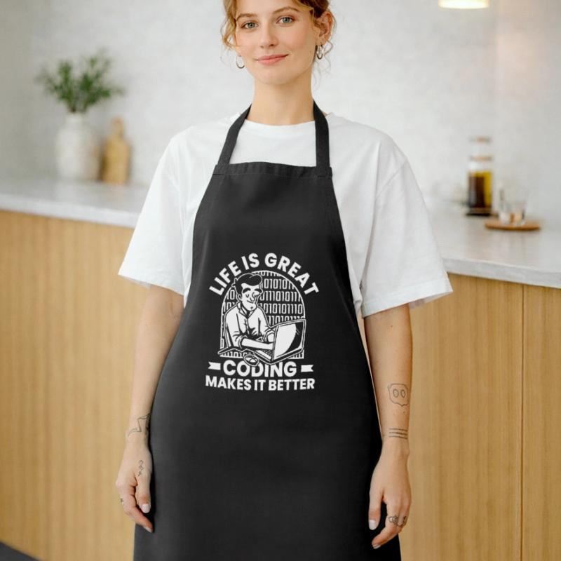 Développeur Coder Programmeur Humour Tablier de cuisine