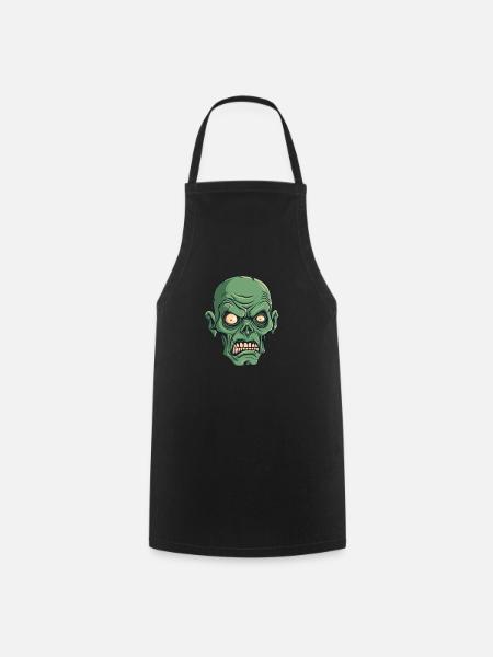 Zombie Halloween Cool - Kochschürze - Schwarz