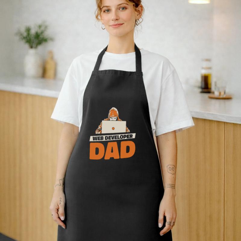 Web Developer Web Developer Father Cooking Apron