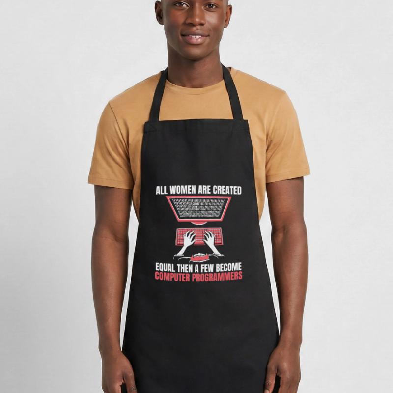 Entwickler Coder Programmierer Computer Kochschürze