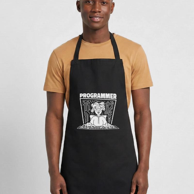 Developer Coder Programmer Dame Cooking Apron