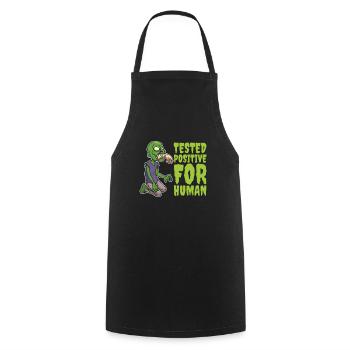 Zombie Halloween Cool - Tablier de cuisine - noir - Devant - AI Model Male 185 dark (185cm)