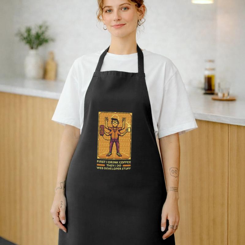 Web Developer Web Developer Coffee Cooking Apron